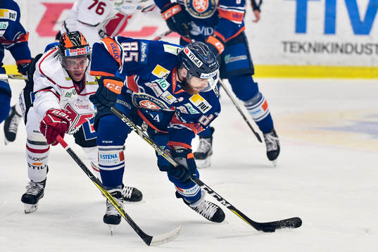 Växjös Liam Reddox och Örebros Tyson Spink