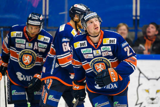 Växjös Martin Lundberg jublar