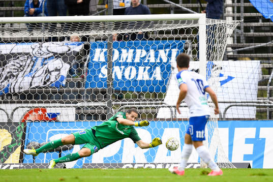 Norrköpings målvakt David Mitov Nilsson