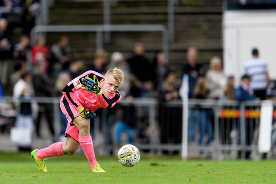 Halmstads målvakt Isak Pettersson
