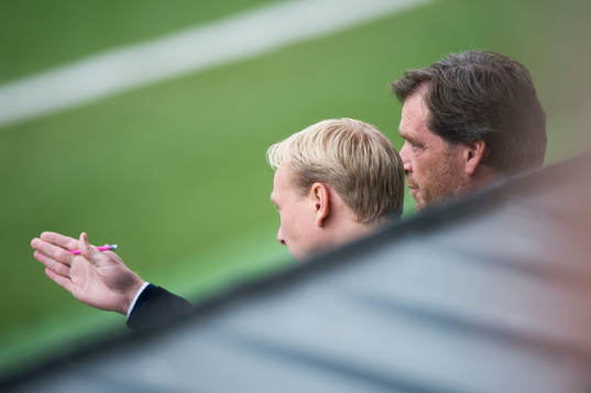 IFK Hässleholms tränarduo Daniel Nilsson och Joakim