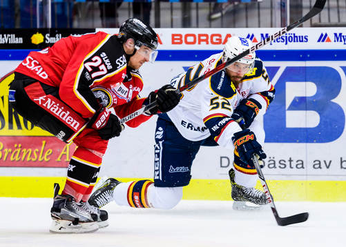 Luleås Brendan Mikkelson och Djurgårdens Mikael Ahlén