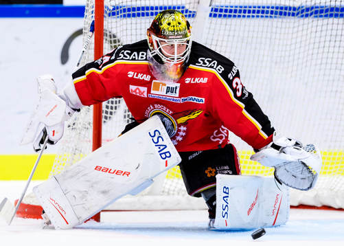 Luleås målvakt Joel Lassinatti