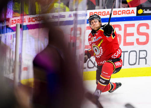 Luleås Patrick Cehlin jublar