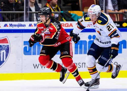 Luleås Petter Emanuelsson och Djurgårdens Andreas Engqvist