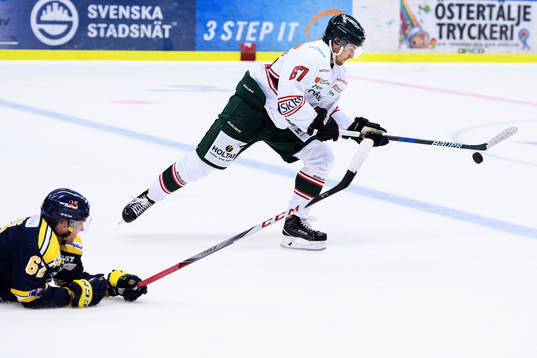 Södertäljes Henrik Nyberg och Tingsryds Mikael Frycklund