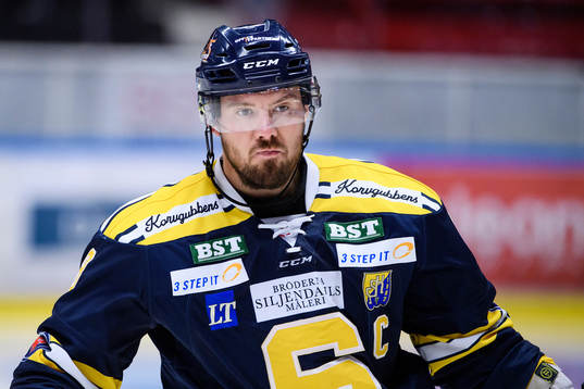 Södertäljes Nicklas Grossmann deppar
