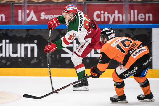 Moras Michael Haga och Karlskronas Mattias Guter