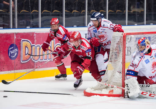 Modos Lukas Wernblom och Victor Öhman mot Västerviks Dan