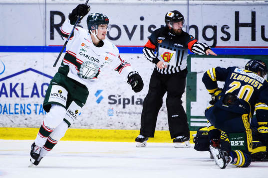 Tingsryds Hannes Johansson jublar