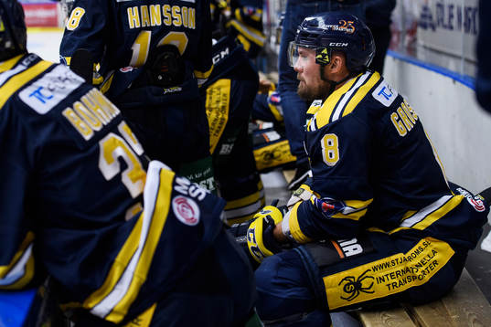 Södertäljes Nicklas Grossmann deppar
