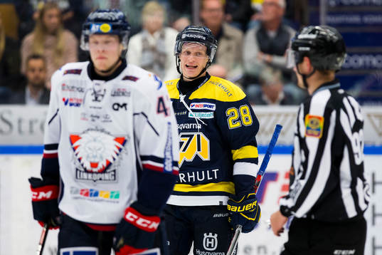 s Anton Bengtsson missnöjd med ett domslut