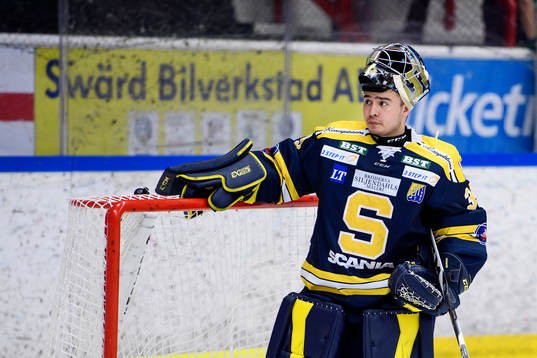 Södertäljes målvakt George Sørensen