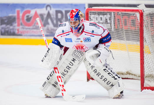 Västerviks målvakt Jonas Fransson