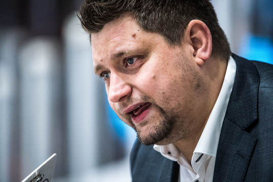 Moras tränare Mattias Karlin