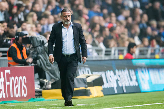 Djurgårdens tränare Özcan Melkemichel
