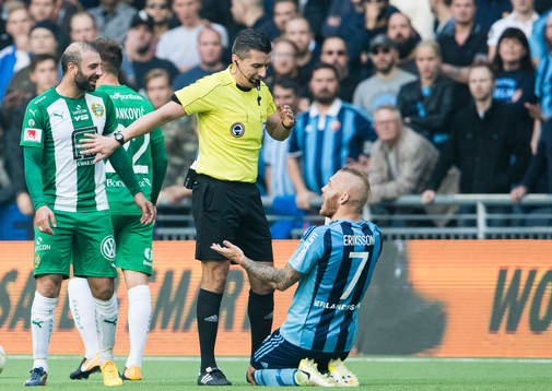 Hammarbys Kennedy Bakircioglu och Djurgårdens Magnus