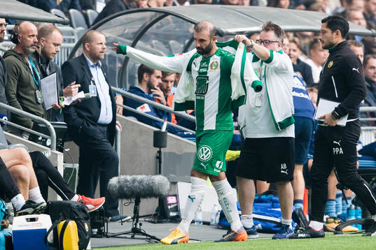 Hammarbys Kennedy Bakircioglu blir utbytt