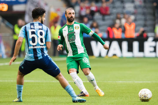 Djurgårdens Othman El Kabir och Hammarbys Kennedy