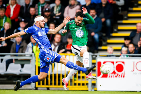 Sundsvalls Marcus Danielson och Jönköpings Dzenis Kozica