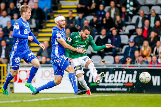 Jönköpings Dzenis Kozica gör 1-0