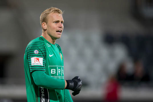 Häckens målvakt Peter Abrahamsson