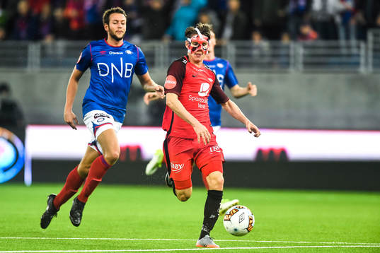 Jonatan Tollås Nation of Vålerenga and Kasper Skaanes of
