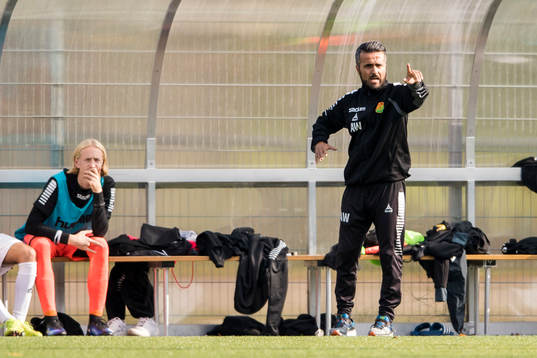 GAIS tränare Alan Wandi