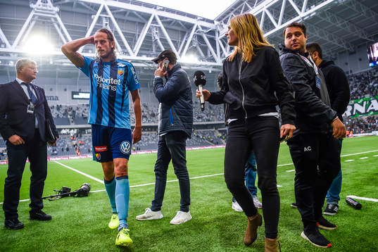 Djurgårdens Jonas Olsson deppar