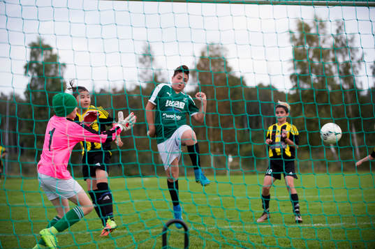 i matchen för pojkar födda 2006 mellan IFK Hässleholm