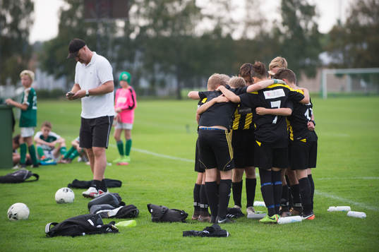 i matchen för pojkar födda 2006 mellan IFK Hässleholm