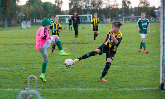 i matchen för pojkar födda 2006 mellan IFK Hässleholm