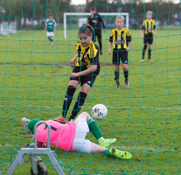 i matchen för pojkar födda 2006 mellan IFK Hässleholm