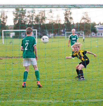 i matchen för pojkar födda 2006 mellan IFK Hässleholm