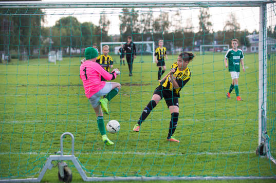 i matchen för pojkar födda 2006 mellan IFK Hässleholm