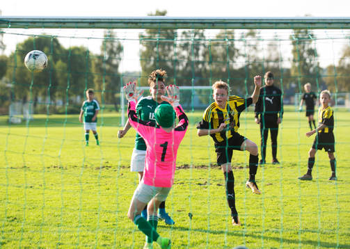 i matchen för pojkar födda 2006 mellan IFK Hässleholm