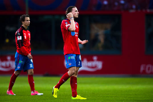 Helsingborgs Carl Johansson och Alex Timossi Andersson