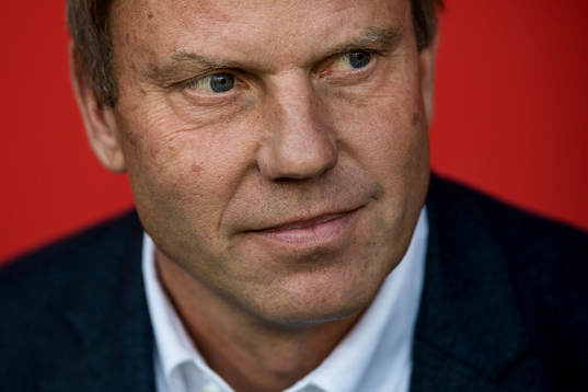Falkenbergs tränare Hans Eklund