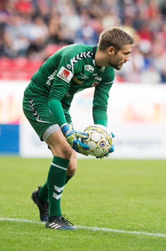 Kalmars målvakt Lucas Hägg-Johansson