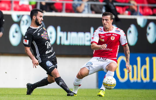 Kalmars Erton Fejzullahu och Östersunds Brwa Nouri