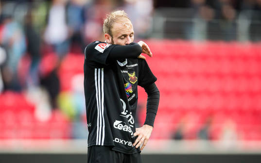 Östersunds Curtis Edwards deppar
