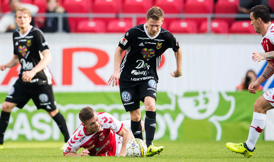 Kalmars Victor Agardius och Östersunds Johan Bertilsson