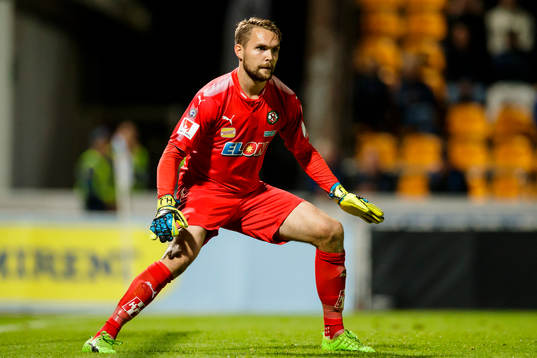 Örebros målvakt Oscar Jansson