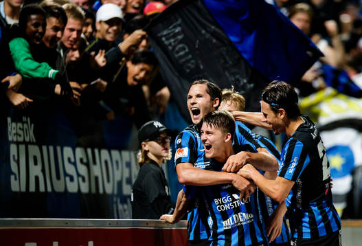 Sirius Johan Andersson jublar