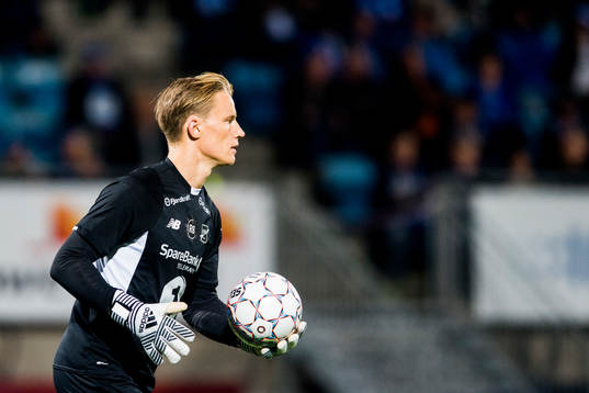 Goalkeeper Sondre Rossbach of Odd