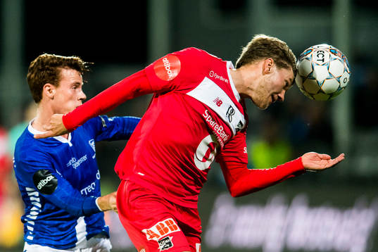 Tobias Heintz of Sarpsborg and Martin Broberg of Odd