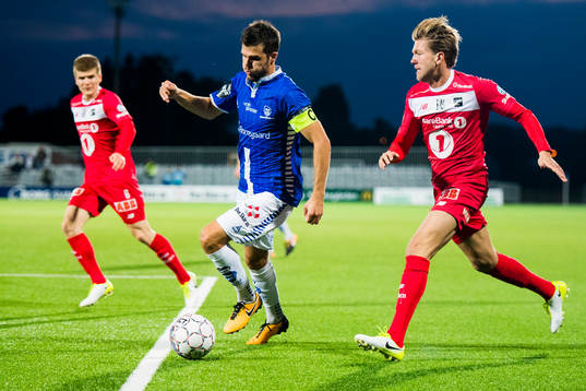 Joachim Thomassen of Sarpsborg and Martin Broberg of Odd