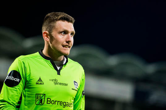 Goalkeeper Anders Kristiansen of Sarpsborg