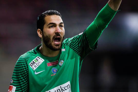 AFC Eskilstunas Målvakt Alireza Haghighi