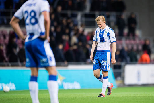 IFK Göteborgs Billy Nordström deppar